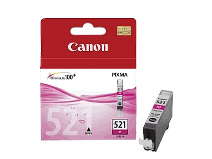 Canon cartridge CLI-521M (CLI521M), purpurová