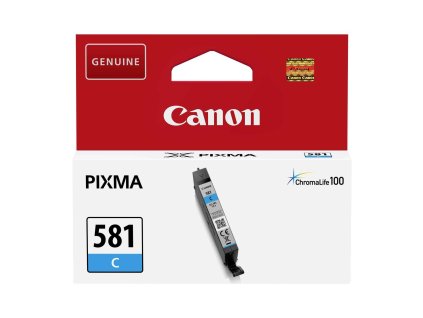 Canon cartridge CLI-581C, modrá