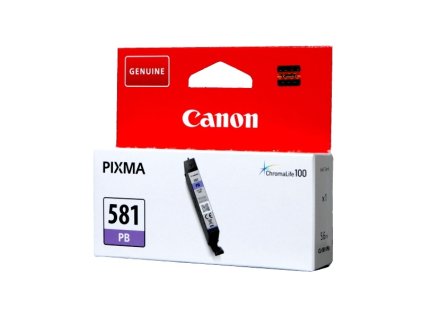 Canon cartridge CLI-581PB, foto modrá