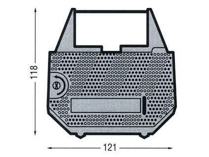 Páska do stroje 177C, carbon