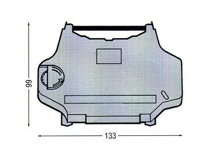 Páska do stroje 188C, carbon (TA, Gabrielle)