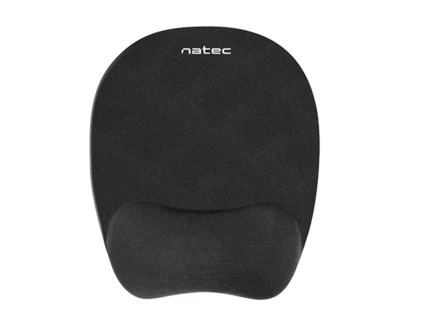 Podložka pod myš Natec Chipmunk, paměťová pěna, černá