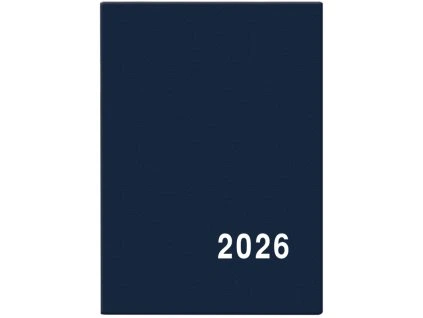 Týdenní diář 2026 Hynek, PVC, modrý