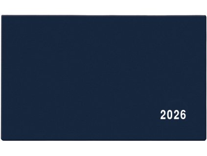 Týdenní diář 2026 Cyril, PVC, modrý