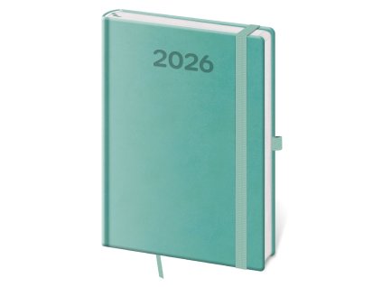 Týdenní diář 2026 Print Pop, A5, světle zelený