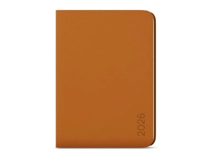 Měsíční diář 2026 s notesem DiNo, B5, pískový