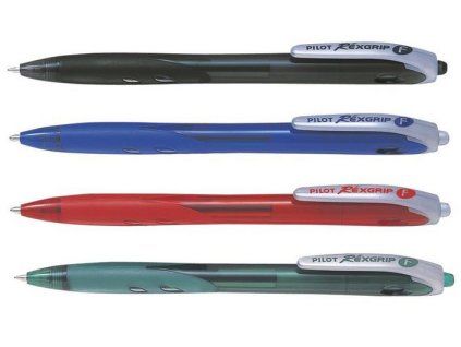 Propiska Pilot Réxgrip, hrot F, černá