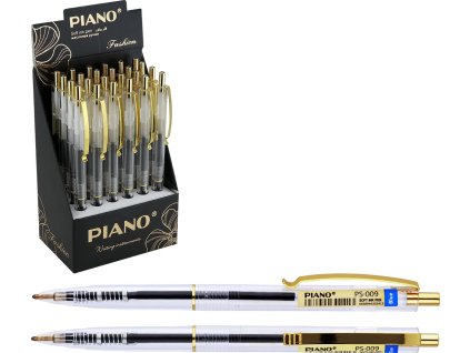 Propiska plastová Piano, soft ink pen