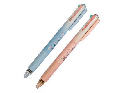 Propiska plastová Bloom, čtyřbarevná