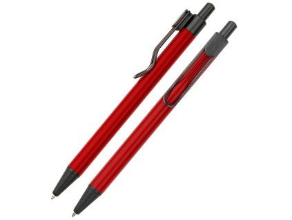 Propiska Cofin, kovová, červená