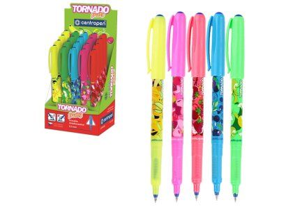 Roller Centropen Tornado 2675 FRUITY, školní pero, mix barev