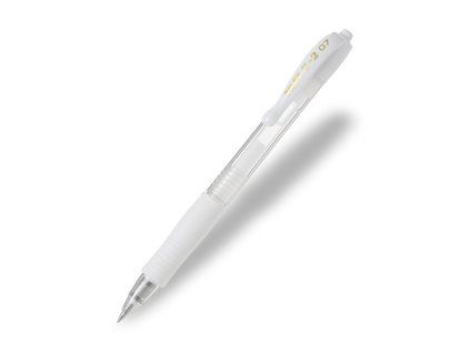 Roller Pilot G-2, hrot 0,7, gelový, bílý