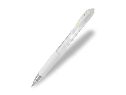 Roller Pilot G-2, hrot 0,7, gelový, bílý