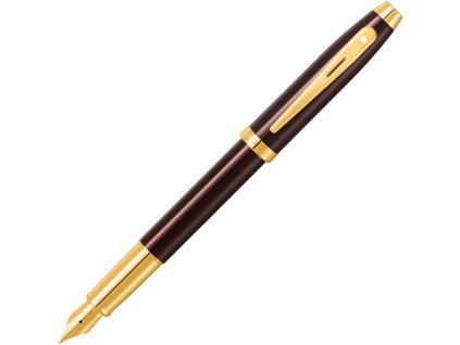 Plnící pero Sheaffer 100 Coffee brown lacquer, hrot M