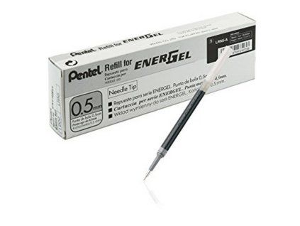 Náplň do propisky Pentel EnerGel, 0,5 mm černá / 0,7 mm černá (Varianta 0.5 černá)