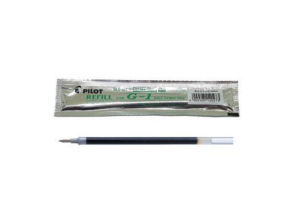 Náplň do rolleru Pilot G-1, zelená