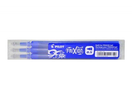 Náplň do rolleru Pilot Frixion 0.5, 3 ks (Varianta modrá)