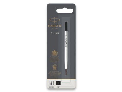 Náplň do rolleru Parker, F 0,5mm, černá