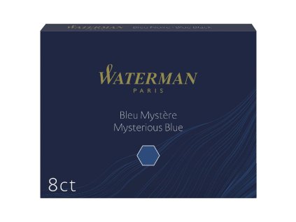 Bombičky Waterman, modročerné, 8 ks