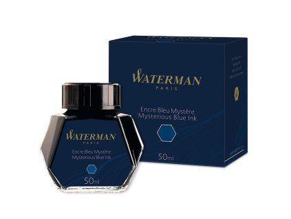 Inkoust Waterman modročerný, 50 ml