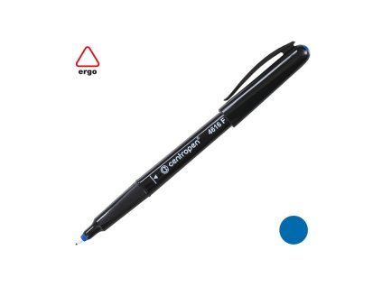 Fix Centropen 4616, liner, popisovač na CD/DVD, 0,6mm modrý