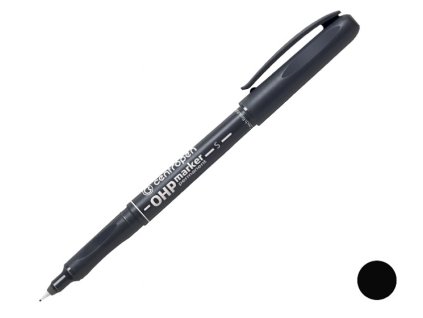 Fix Centropen 2634 permanentní OHP, hrot S 0,3 mm, černý