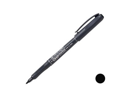 Fix Centropen 2637 permanentní OHP, hrot M 1 mm, černý