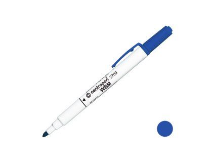 Fix Centropen 2709, whiteboard, modrý, kulatý hrot 1,8 mm