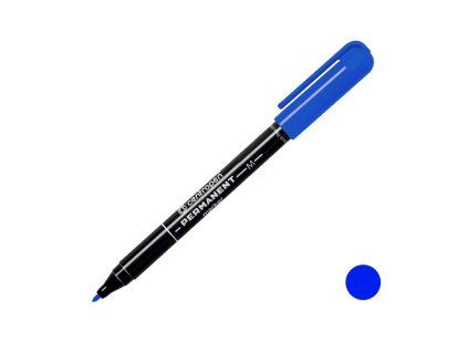 Fix Centropen 2846, permanentní, kulatý hrot 1mm, modrý