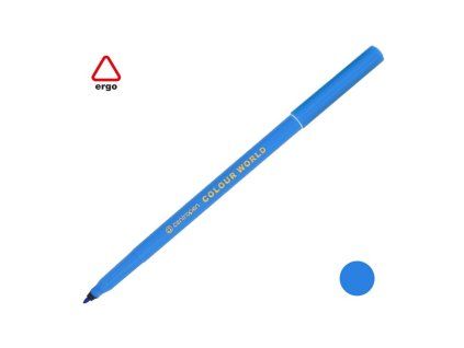 Fix Centropen 7550, 1,8mm, kulatý hrot, modrý