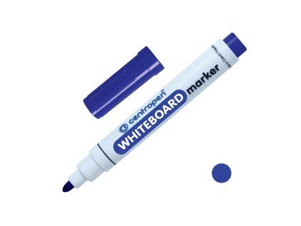 Fix Centropen 8559, Whiteboard Marker, modrý, kulatý hrot 2,5mm