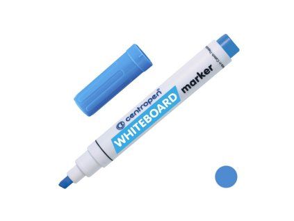 Fix Centropen 8569, whiteboard, modrý, seříznutý hrot