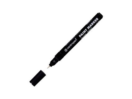 Lakový fix Centropen Paint Marker 9211, 0.7mm, černý