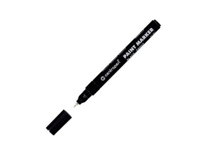 Lakový fix Centropen Paint Marker 9211, 0.7mm, černý