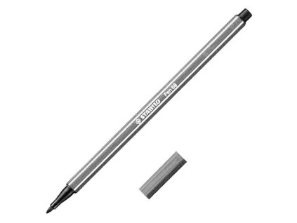 Fix Stabilo Pen 68/94, světle šedá, 1 mm