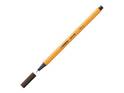 Fix Stabilo Point 88/65, umbra hnědá, 0,4 mm