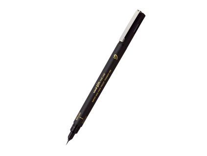 Fix Uni Pin Fine liner štětcový, extra tenký, černý