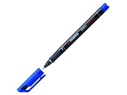 Fix Stabilo OH-Pen 842/41 "F", 0,7mm, permanent Universal, modrý