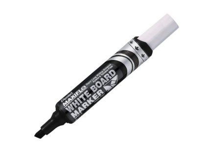 Fix Pentel MWL6 White Board Marker, na bílé tabule, černý, seříznutý hrot 2x6mm