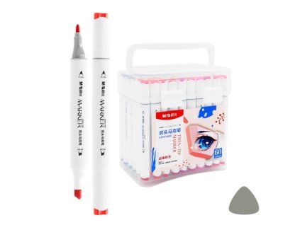 Fixy M&G oboustranné, 60 barev