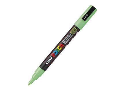 Akrylový fix Posca PC-3M, hrot 1,3 mm, světle zelený