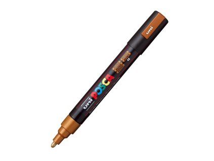 Akrylový fix Posca PC-5M, hrot 2,5 mm, bronzový