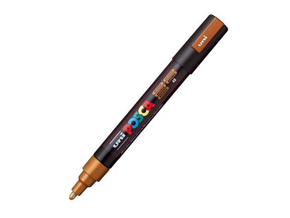 Akrylový fix Posca PC-5M, hrot 2,5 mm, bronzový