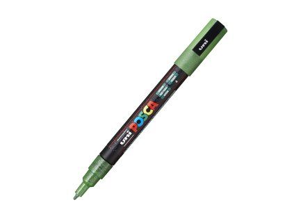 Akrylový fix Posca PC-3M, hrot 1,3 mm, zelený