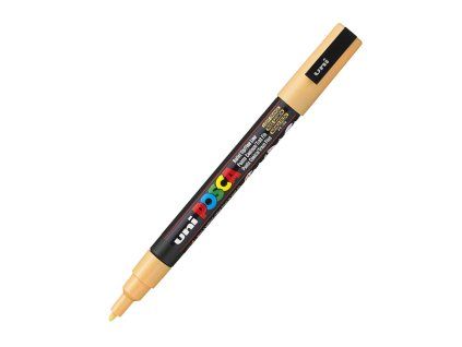 Akrylový fix Posca PC-3M, hrot 1,3 mm, světle oranžový