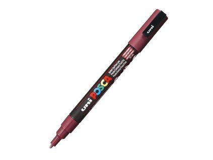 Akrylový fix Posca PC-3M, hrot 1,3 mm, bordó