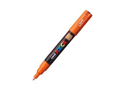 Akrylový fix Posca PC-1M, hrot 0,7 mm, oranžový
