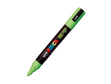 Akrylový fix Posca PC-5M, hrot 2,5 mm, zelené jablko