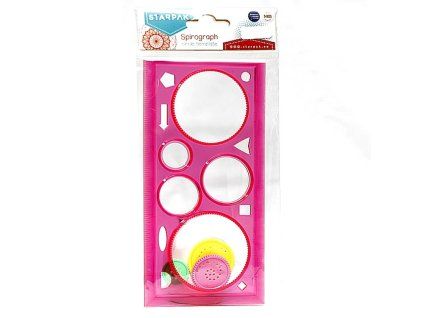 Set kreslících šablon - Spirograf