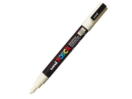 Akrylový fix Posca PC-3M, hrot 1,3 mm, smetanový